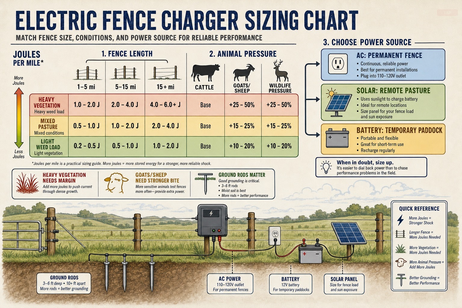 Best Electric Fence Charger 2026: Gallagher M1200i (12 Joules, 150 Miles) + AC, Solar, Battery Picks — visual reference